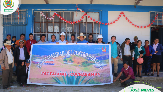 Alcalde de Cochabamba visita la comunidad de Paltarume