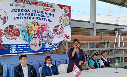 Se aperturó etapa regional de los Juegos Escolares Deportivos y Paradeportivos 2023