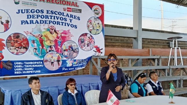 Se aperturó etapa regional de los Juegos Escolares Deportivos y Paradeportivos 2023