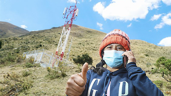 GORE impulsa mayor acceso a internet para más familias de la zona rural