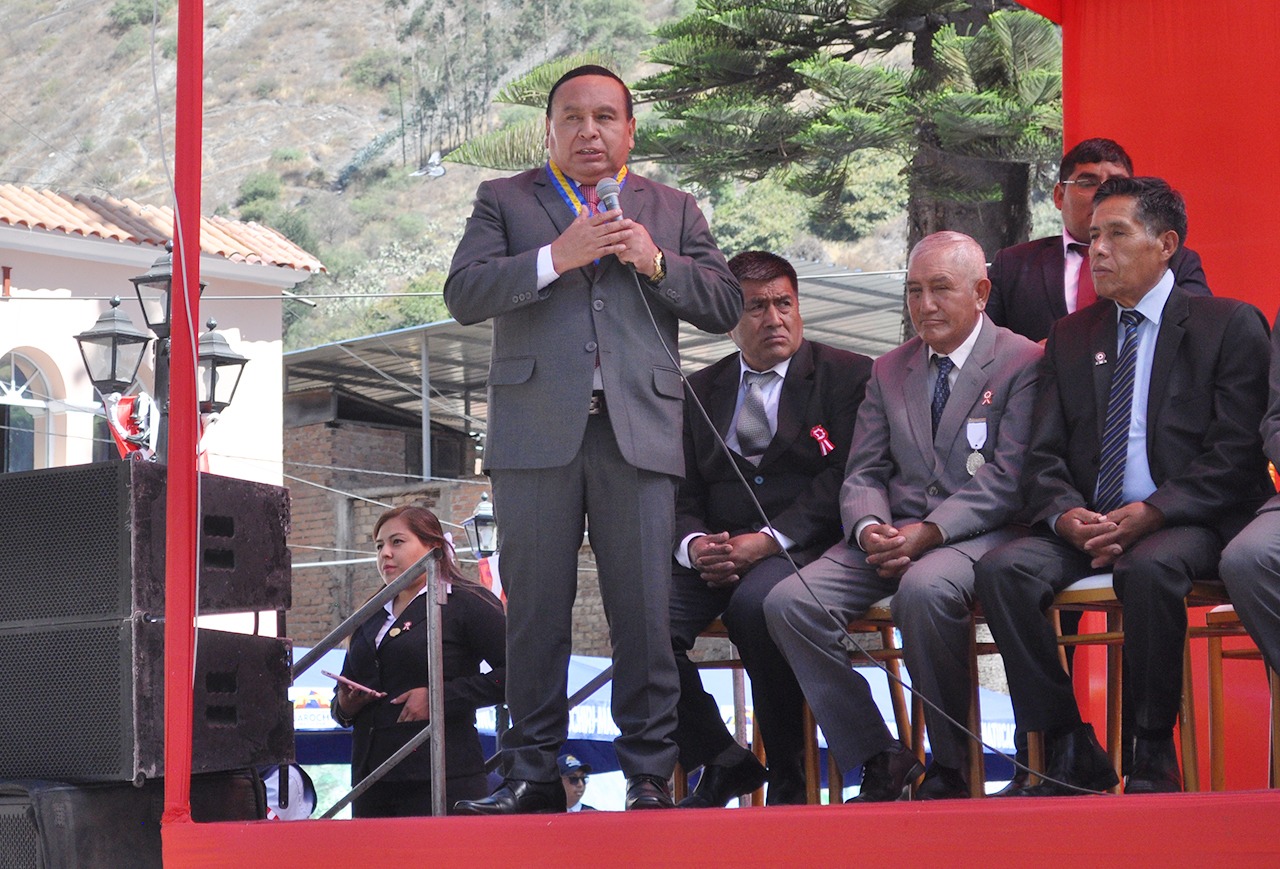 Gran celebración por fiestas patrias en Matucana