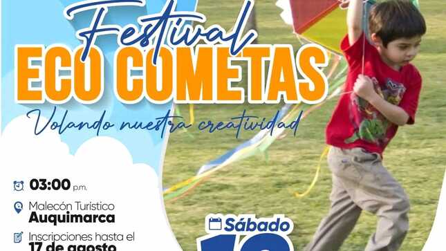 Municipio organiza concurso de cometas en Auquimarca