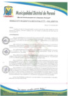 Vista preliminar de documento RESOLUCION GM N°190-2022-MDP-GM