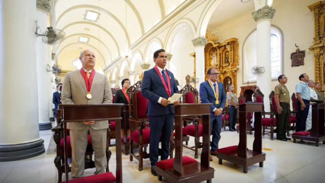 Gobernador participó en actos celebratorios por el 491 aniversario de Piura