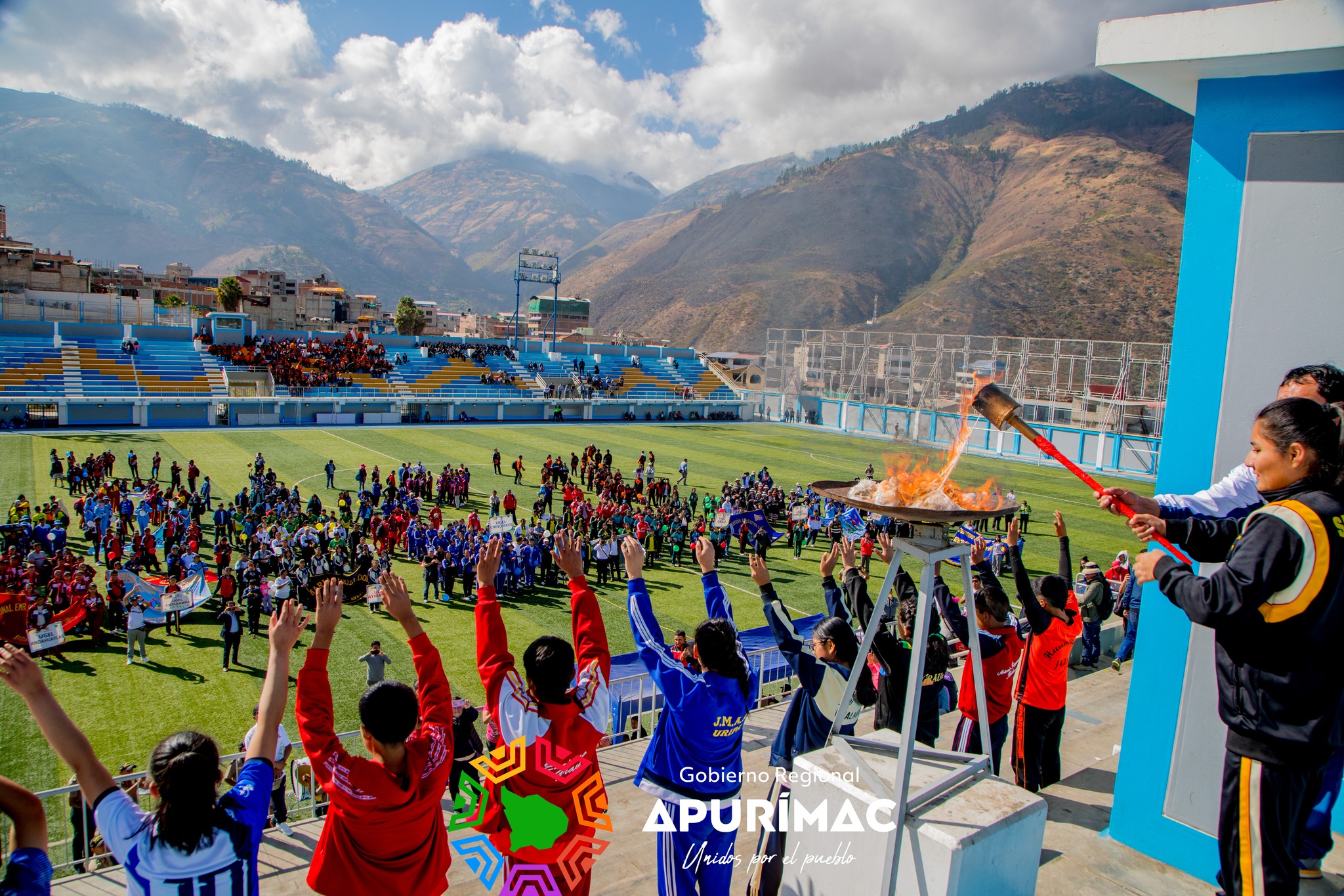 Con participación de más de 3500 deportistas de Apurímac, gobernador regional Percy Godoy apertura etapa regional de juegos escolares deportivos y paradeportivos 2023