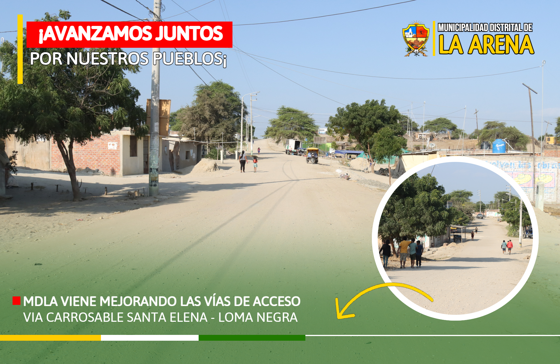 Rehabilitacion de Camino a Loma Negra