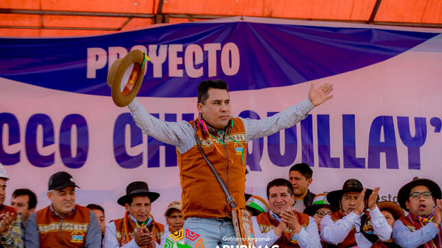 Gobernador Regional Percy Godoy garantiza transparencia en ejecución hasta culminación y entrega del Megaproyecto Hídrico Parcco Chinquillay