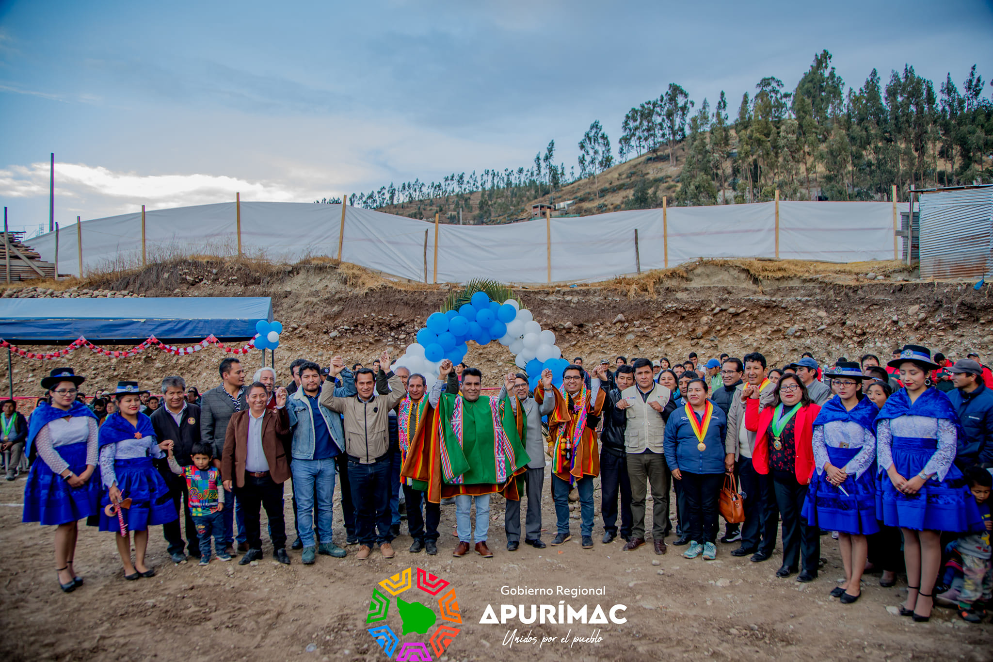 Con una inversión de más de 15 millones gobernador Percy Godoy inicia construcción de nueva sede de la gerencia subregional Chanka