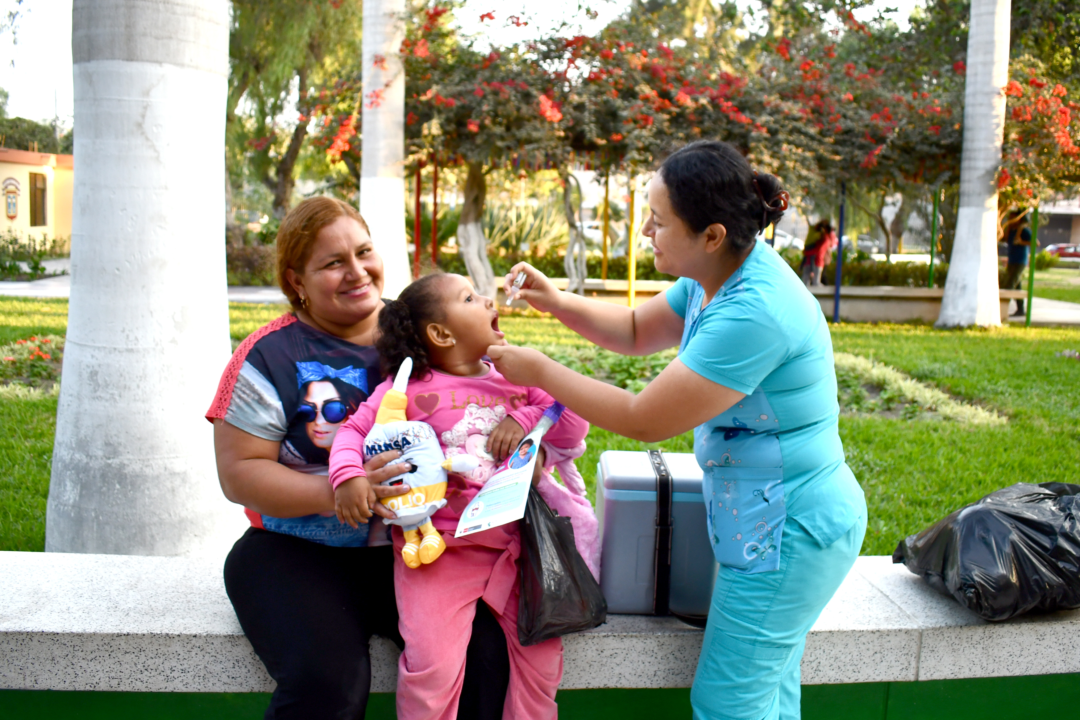  Geresa Lambayeque continuará vacunando a niños contra la polio y sarampión 