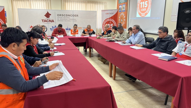 COER Tacna presenta reporte de II Simulacro Nacional Multipeligro 