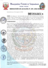 Vista preliminar de documento Resolucion de Alcaldia N° 239-2023-MDI