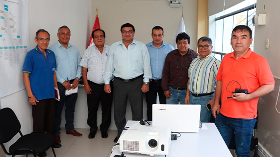Imagen de los participantes de la capacitación.