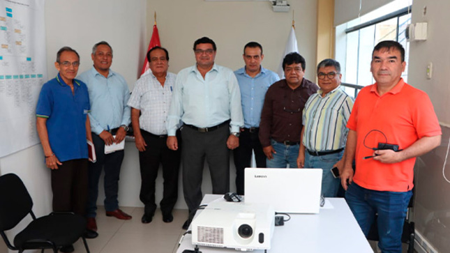 Imagen de los participantes de la capacitación.