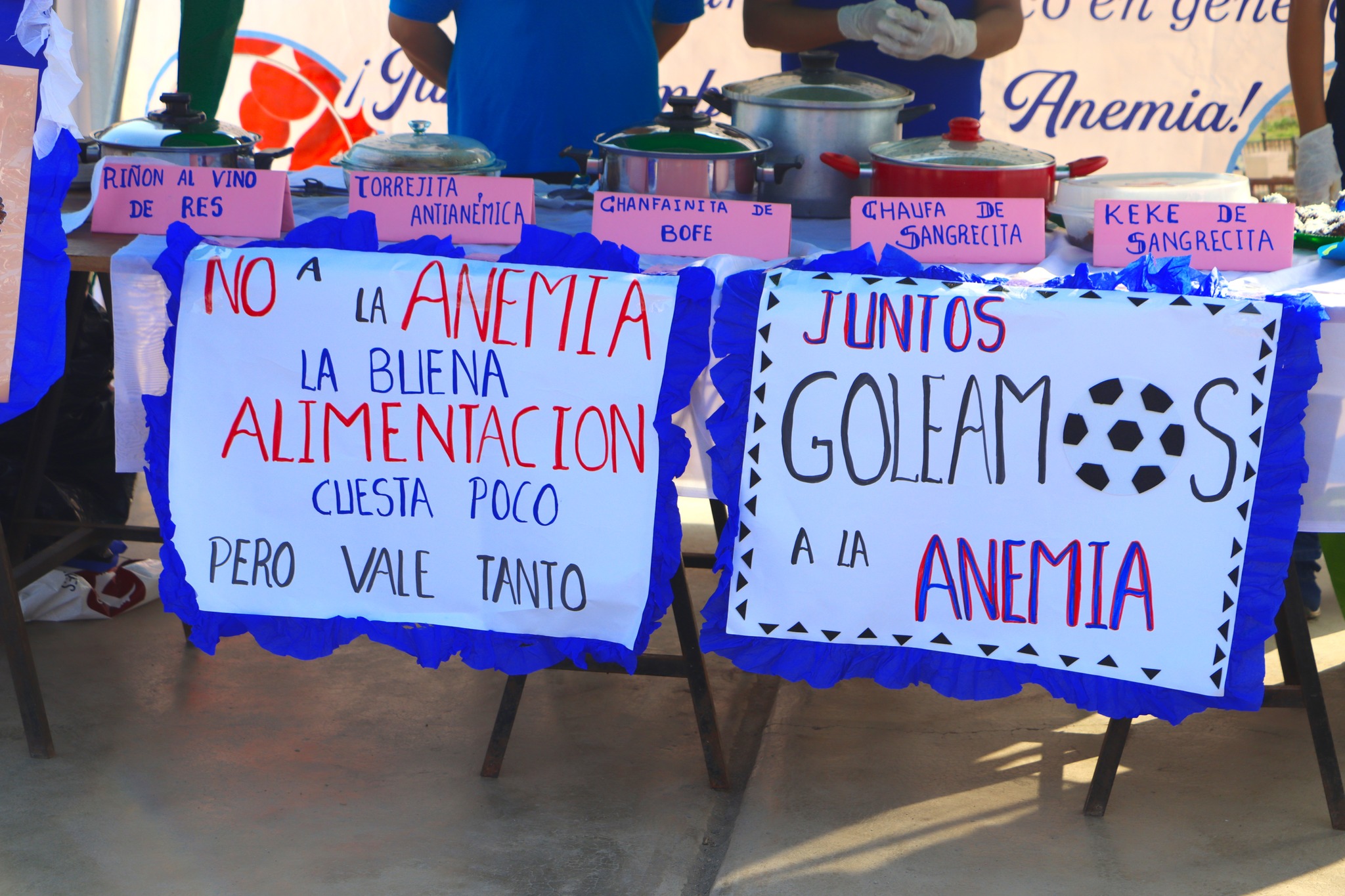 Alcalde provincial participó de taller demostrativo para prevenir la anemia en nuestros niños