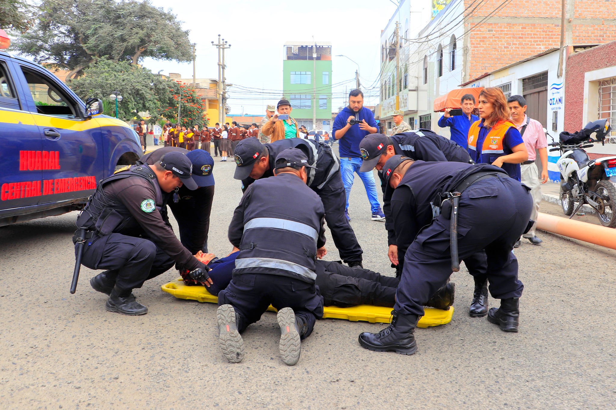 Municipalidad provincial organizó el Simulacro Multipeligro en nuestra ciudad