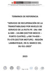 Vista preliminar de documento TÉRMINOS DE REFERENCIA LAMBAYEQUE 