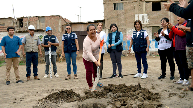 Inició construcción de módulo de atención temporal para el centro de salud San Antonio de Chiclayo
