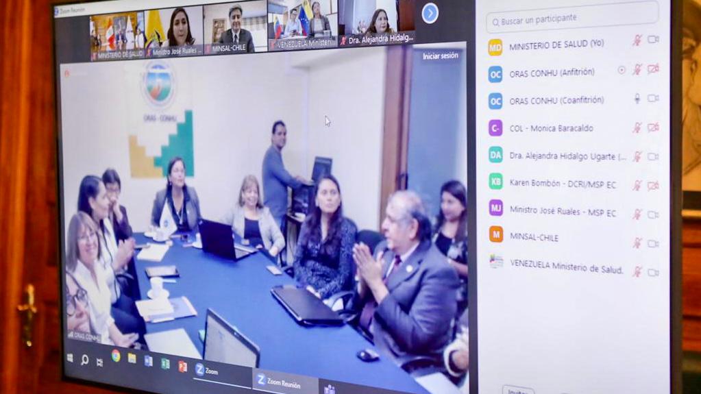Minsa lideró XXXVI reunión extraordinaria de ministros de Salud del área andina