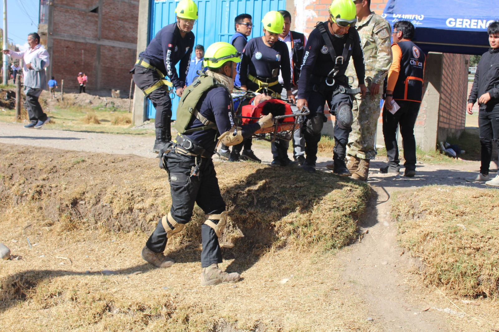 Segundo Simulacro de Sismo Nacional se desarrollo en Auquimarca