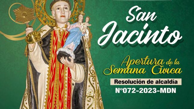 Resolución de Alcaldía N°072-MDN que apertura la semana Cívica