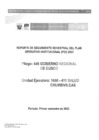 Vista preliminar de documento REPORTE DE SEGUIMIENTO SEMESTRAL DEL POI 2023, UE 411SALUD CHUMBIVILCAS.