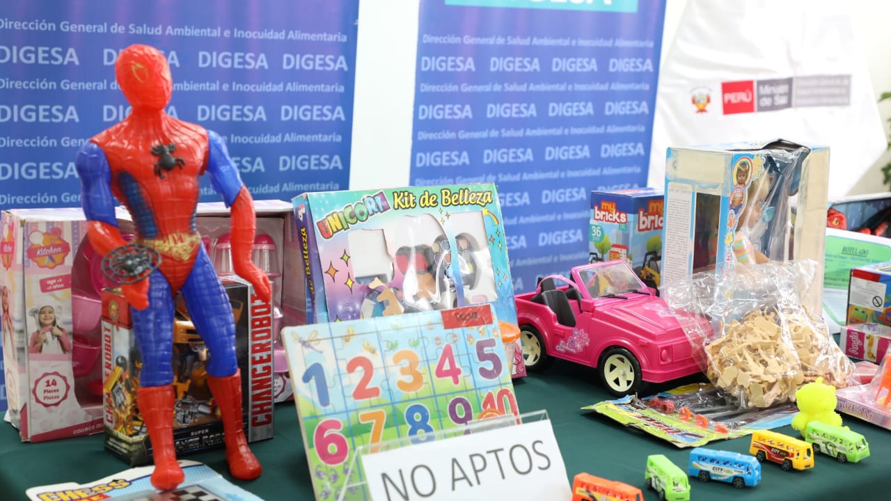 Minsa brindó recomendaciones para adquirir juguetes saludables previos a celebrarse el “Día Internacional del Niño"