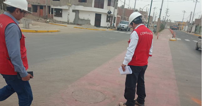 La Contraloría General de la República recomendó a la Municipalidad distrital de Pueblo Nuevo – Chincha, adoptar las acciones correctivas que correspondan en el marco de sus competencias para mitigar los cuatro riesgos detectados en la ejecución de la obra Mejoramiento del Servicio de Transitabilidad Vehicular y Peatonal en Jr. Arica.