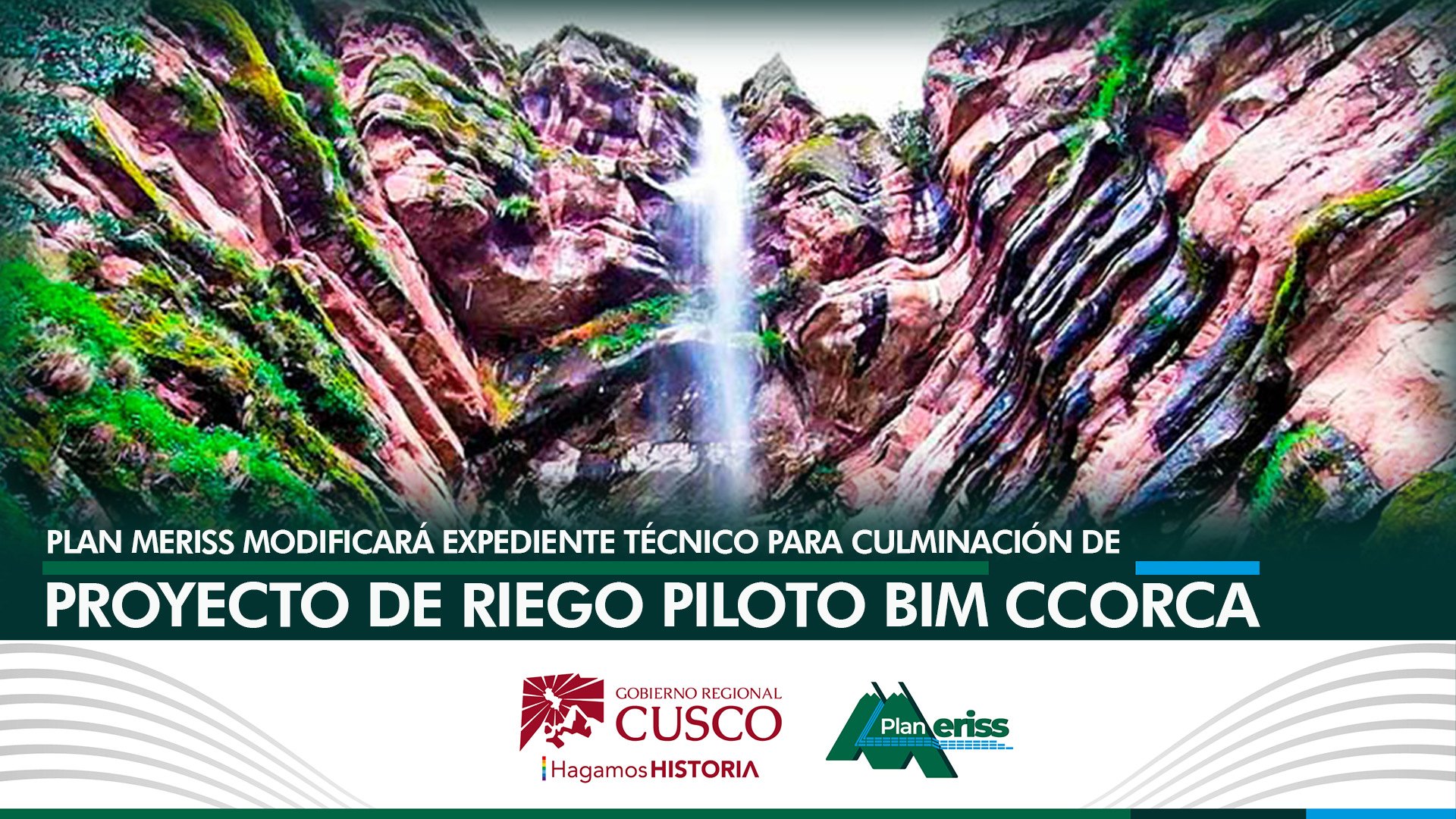 Con el objetivo de cumplir el sueño de los pobladores del distrito de Ccorca, en reunión de coordinación realizado hoy en la sede central del Plan MERISS, el Alcalde del distrito de Ccorca Sr. Mario Chávez Soto se comprometió a nivel de minuta de donación con trámite ante la SUNARP el saneamiento físico legal de los terrenos del área de influencia del proyecto Piloto BIM “AMPLIACION Y MEJORAMIENTO DEL SERVICIO DE AGUA PARA RIEGO EN LA MARGEN DERECHA DEL RIO TOTORA, DISTRITO DE CCORCA, PROVINCIA DE CUSCO” . por su parte Plan MERISS unidad ejecutora del Gobierno Regional Cusco, mediante su director ejecutivo el Ing. Lucho Salcedo Cáceres, en el acta suscrito se indica que, a partir de la presentación del saneamiento físico legal, designará a un Coordinador del equipo multidisciplinario para realizar la modificación del expediente técnico del citado proyecto.
En su intervención el Ing. Lucho Salcedo Cáceres, manifestó: hoy día nos hemos reunido con el burgomaestre del distrito de Ccorca, para determinar y verificar en relación a los avances del saneamiento físico legal de los terrenos, aun a la fecha no contamos con el saneamiento por lo que está paralizado un proyecto emblemático para la región del Cusco, Plan MERISS a la fecha viene destrabando proyectos como Quisco, Pallallaje, Huisillopunku y este sería el otro proyecto que tendríamos que trabajar y finalmente dar ese beneficio de riego a la población de Ccorca.
Preocupados con su equipo técnico y nosotros el equipo de Plan MERISS, se ha fijado fechas mediante un acta de compromiso donde el municipio local nos entregara el saneamiento físico legal para el 15 de setiembre del presente año e inmediatamente Plan MERISS conformara su equipo técnico a fin de reformular el expediente técnico y presentar el plan de trabajo y los tiempos establecidos para que finalmente esta obra se pueda ejecutar. Sentencio el alto funcionario del Plan MERISS.
Por su parte el alcalde de Ccorca Sr. Mario Chávez Soto, refirió su agradecimiento al Gobierno Regional Cusco y al Plan MERISS, por el compromiso suscrito, el gobierno local tiene la obligación de realizar el saneamiento físico legal de los terrenos de esta manera cumplir su compromiso para hacer realidad la ansiada obra esperado por varios años.
Por otro lado, el Gerente Municipal del citado distrito, Econ. Albert Arenas Yabar, manifestó su agradecimiento por la predisponían política y técnica del Gobernador Regional Ing. Werner Salcedo Álvarez y del director ejecutivo del Plan MERISS, puesto que la población de Ccorca es la dispensa de la ciudad del Cusco, por lo que requerimos del recurso hídrico para riego de esta manera desarrollar el agro en el distrito de Ccorca.
DATO: El proyecto ampliara la frontera agrícola en 614 hectáreas; siendo de mejoramiento 93 has y de incorporación 521 has y beneficiara 329 familias de un total de (1,826 habitantes) de 04 comunidades, con una inversión aproximada de S/. 40’ 493 ,981.82. La infraestructura comprende: La construcción de una presa de 39.5 metros de altura con capacidad de almacenamiento de 2.4 MMC, canal principal de conducción de 20+619 km, La instalación de 30 módulos de aspersión, la construcción de un sifón invertido de 164m de longitud y un desnivel de 25 m.