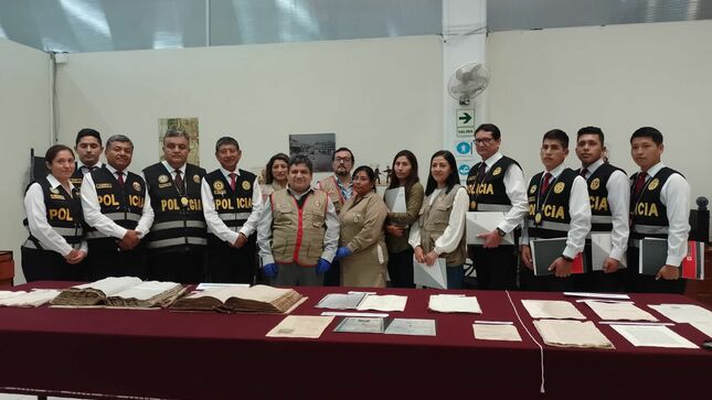 Ministerio de Cultura capacitó a la Policía Fiscal en materia de protección del patrimonio cultural documental