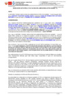 Vista preliminar de documento CONCEDER LICENCIA POR LACTANCIA MATERNA a doña: JACKELINE PISCOYA FLORES, con el cargo de MEDICO, trabajador del CENTRO DE SALUD PAUL HARRIS, personal Contratado bajo el Régimen Especial Decreto Legislativo 1057 Contrato Administrativo de Servicios – CAS, otorgarle el permiso de UNA HORA (01) diaria al término de la jornada labora