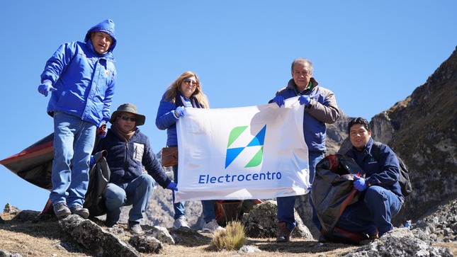 Electrocentro suma esfuerzos en segunda jornada de limpieza “Huaytapallana Te Quiero Limpio”