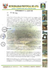 Vista preliminar de documento Acuerdo Municipal N°65-2012-CM-MPA