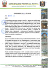 Vista preliminar de documento Acuerdo Municipal N°109-2012-CM-MPA