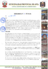 Vista preliminar de documento Acuerdo Municipal N°116-2012-CM-MPA.
