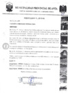 Vista preliminar de documento Decreto de Alcaldia N°01-2012-SG-MPA