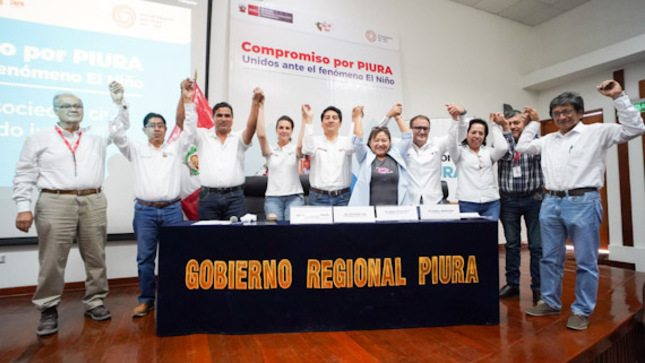 Gobernador: “Estamos presionando para que se recupere la caja hidráulica del río Piura”