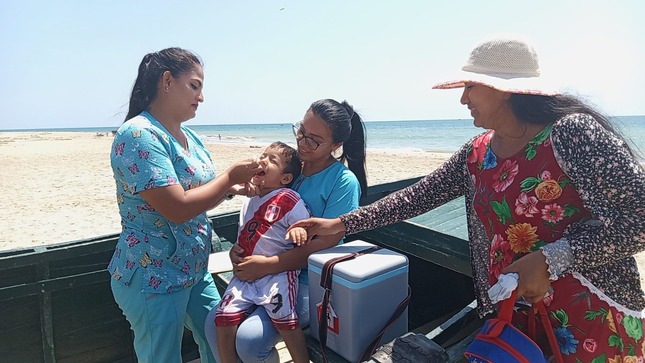 Tumbes: cerca de 20 000 menores de 5 años se vacunaron contra polio y sarampión 