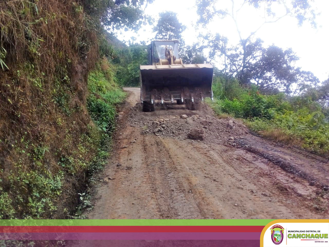Mantenimiento de la carretera de la Agua Azul – CRUCE, MARAYPAMPA – VAQUERIA