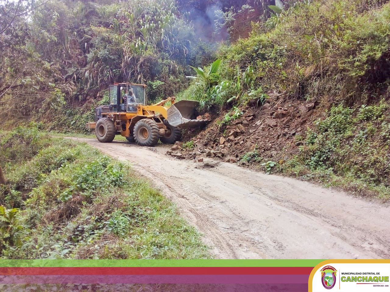 Mantenimiento de la carretera de la Agua Azul – CRUCE, MARAYPAMPA – VAQUERIA
