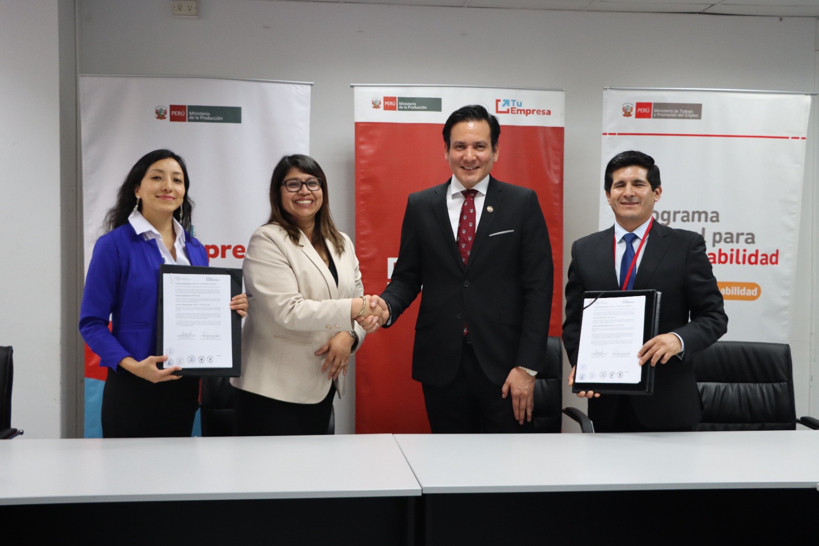 Convenio MTPE y Produce