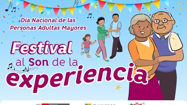El Ministerio de la Mujer y Poblaciones Vulnerables del Perú y la Municipalidad de Jesús María te invita al gran 🤩Festival al Son de la experiencia 💗, podrás disfrutar de una variedad de servicios médicos gratuitos 🩺 y actividades diseñadas especialmente para ti. 👵👴. 

🗓️ 26 de agosto 
🕐 8:30 a. m. a 1:00 p. m.
📍Concha Acústica del Campo de Marte

Celebremos juntos el Día Nacional del Adulto Mayor 👨‍👩‍👧
#JesúsMaríaSomosTodos