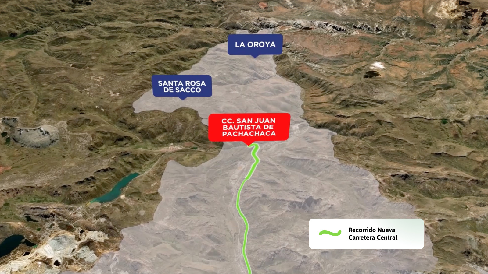 MTC aprobó expediente final de perfil de la Nueva Carretera Central 