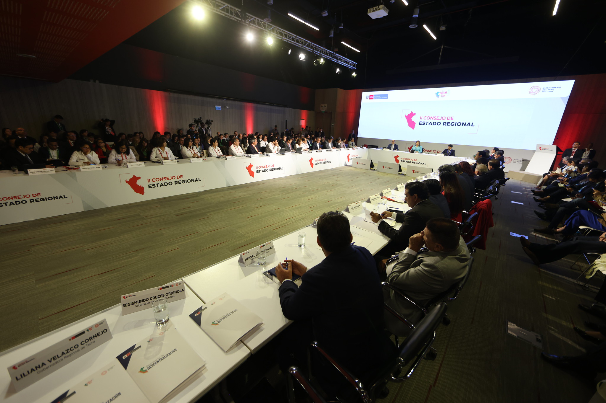 Presidenta Dina Boluarte inaugura II Consejo de Estado Regional.