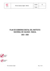 Vista preliminar de documento PLAN DE GOBIERNO DIGITAL VERSION 02