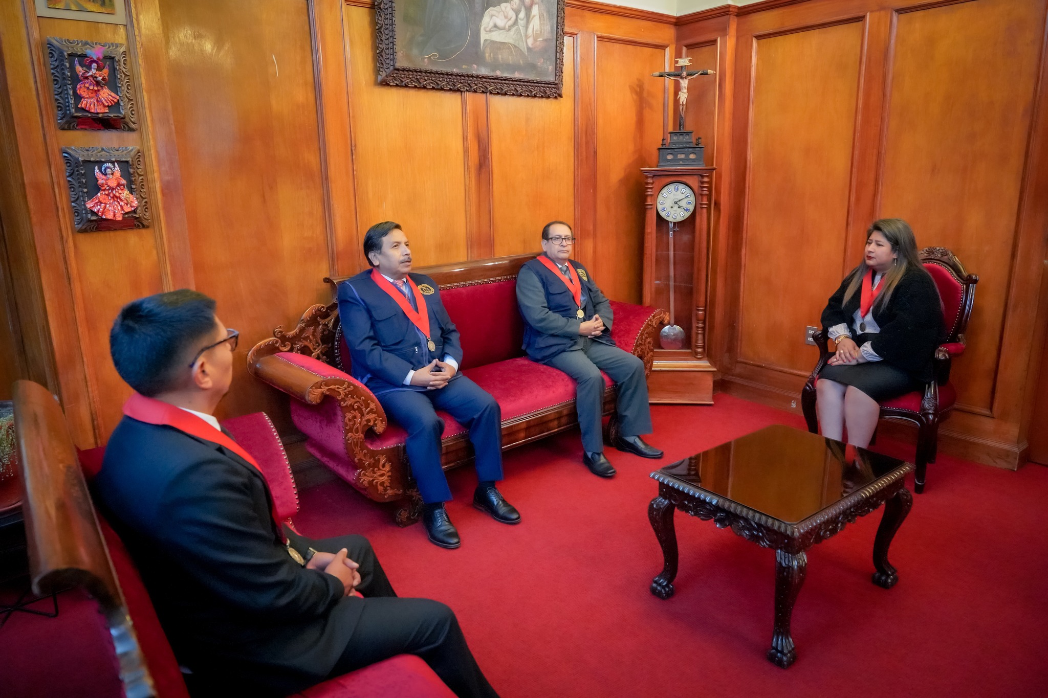 Corte Superior de Justicia de Cusco recibe la visita judicial extraordinaria de la Oficina de Control de la Magistratura