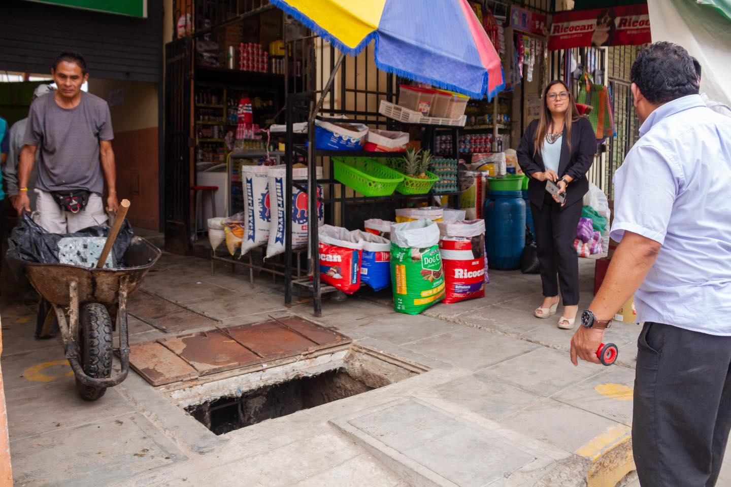 Municipalidad De Sullana Realiza Limpieza De Mercado Modelo 