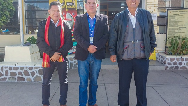 reunión con el titular de la Gerencia Regional de Salud de Cusco