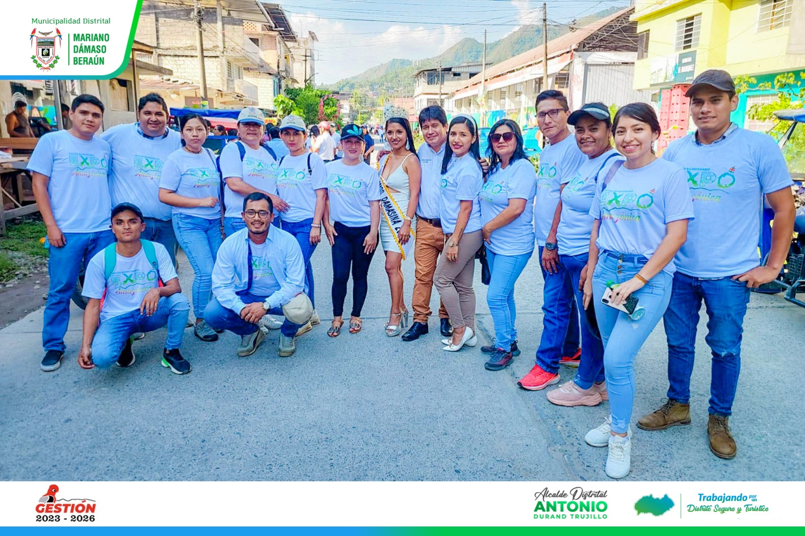 En pasacalle multitudinario en Tingo María
