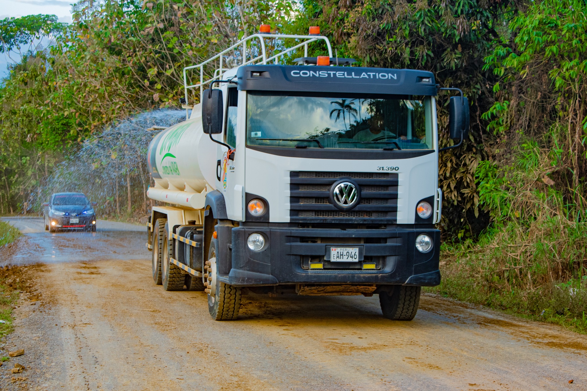 Se viene realizando estos trabajos en diferentes carreteras y caminos vecinales