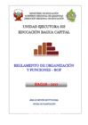 Vista preliminar de documento ROF UGEL BAGUA